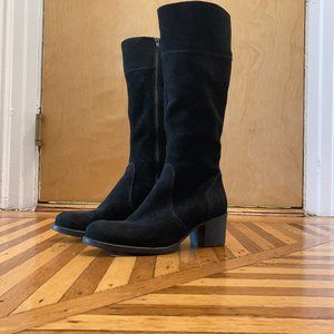 La Canadienne Black Heeled Boots